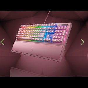 Razer BlackWidow V3 Quartz
Mechanical Gaming Keyboard with Razer Chroma RGB